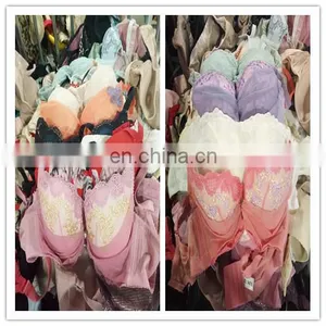 High Quality Second Hand Sexy Bra and Panty New Design Women Bra Set thumbnail-1