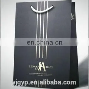 Logo Printing Black Ivory Bag for Cloth Packing thumbnail-1
