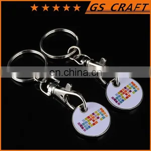Printed Custom Logo Trolley Coin,round Shape Shopping Trolley Coin thumbnail-3