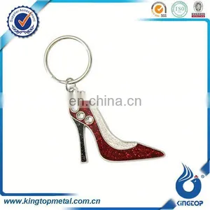 Custom Rhinestones High Heel Keychain thumbnail-1