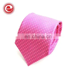 Manufacturer Supply Cheap Custom Pink Neckties thumbnail-1
