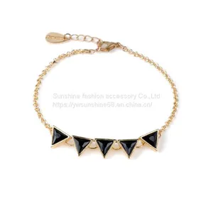 Chain HC06-12808， Metal Alloy Bracelets,Stainless Steel Bracelets，Chain thumbnail-1