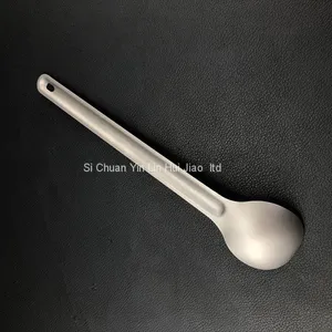Outdoor Camping Folding Spork Titanium Spoon Fork EDC Gear Light Weight Safe Healthy thumbnail-5