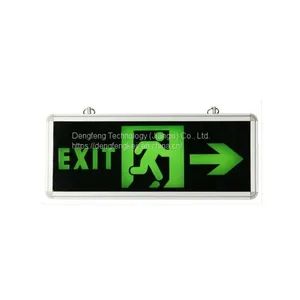 Exit Sign Rechargeable Emergency Light Emergency Led Lamps 3W 3hours thumbnail-3