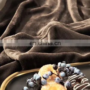 Eco Friendly Premium Super Cozy Fade Resistance 100% Polyester Design Organic Flannel Fleece Blanket thumbnail-5