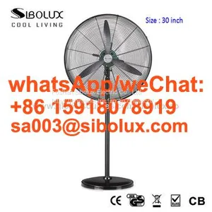 30 Inch Electric Industrial Pedestal Fan thumbnail-1