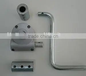Low Cost Greenhouse Poly Film Roll-Up Worm Gears thumbnail-1