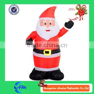Wholesale Christmas Decorations, Cheap Christmas Ornament Inflatable Santa for Sale thumbnail-2