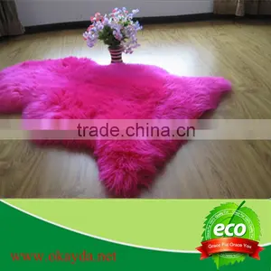 Shaggy Sheepskin Wool Rug thumbnail-1