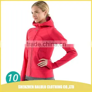 Chinese Factory High Quality Wholesale Custom Womens Running Jacket thumbnail-4