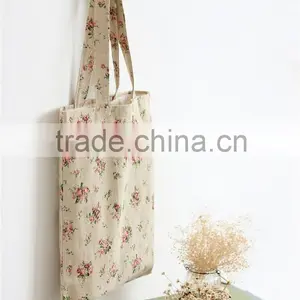 Wholesale Printing Design Linen Shopping Bag thumbnail-3