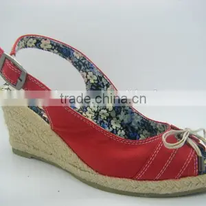 2016 High Heel Wedges Espadrille Women's Casual Shoes thumbnail-4