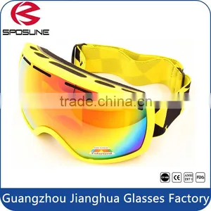 Hot New Fashion High Impact Resistace Dual Spherical Lens Polarized Ski Snowboarding Goggles thumbnail-1