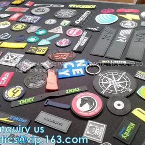 Customize 3D Silicone Patch, Garment Label, Apparel Accessories, Clothing Label Tag, Pvc Patch, Rubber Badge thumbnail-4