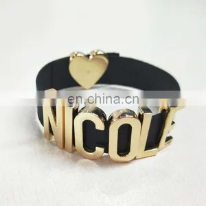 Letra Wholesale 26 Shiny Color Metal Wear Letras For Handbags And Decoration thumbnail-5