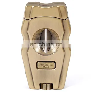 Custom Stainless Steel Hot Seller Cigar Accessories Punch Cigar Cutter With Factory Price thumbnail-1