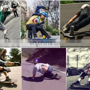 Customized Skateboard Gloves Longboard Slide Antislip Factory Made Black Skateboard Gloves thumbnail-5