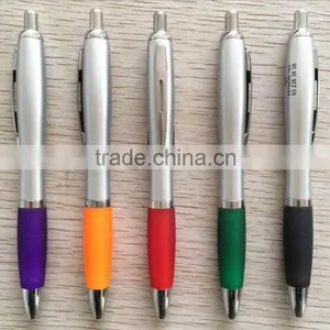 The Most Popular Plastic Ball Pen With Metal Clip thumbnail-2