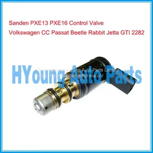 TUYOUNG HY-CR43 VW CC Passat Beetle Rabbit Jetta Control Valve Sanden PXE13 PXE16 A/C Compressor Control Valve thumbnail-1