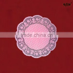Round White Paper Doily,2012 Hot-Selling Lace Paper Doily thumbnail-1