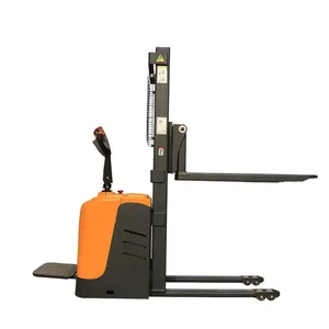 CE APPROVED FULL ELECTRIC PALLET STACKER thumbnail-1