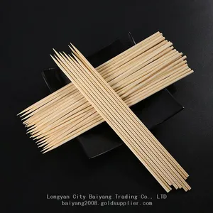 Bamboo Sticks Skewers For Fruits Bamboo Skewers, Grilling Sticks, Cooking Sticks, Barbecue Skewers thumbnail-2