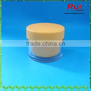 Empty Cosmetic Cream Jar Wholesale,100g Double Layer Facial Lotion Cream Container thumbnail-2