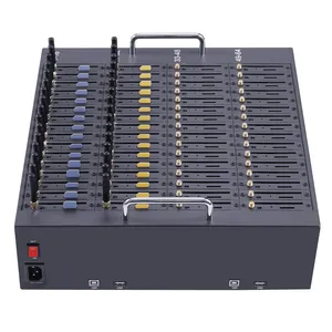 Low Price for 2025 Rare Product Good Selling 4G Lte Bulk SMS 64 Ports With 64 Sims Gsm Modem USB Interface Support AT Command Sim Bank Router With Sim thumbnail-5