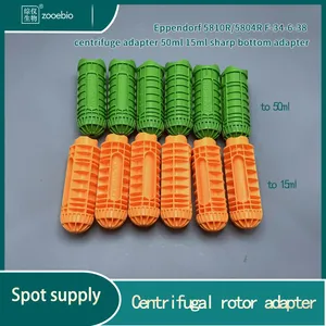 Centrifuge Adapter for Eppendorf 5810R/5804R F-34-6-38 50ml 15ml Tip-bottom Adapter 5804775007 5804776003 thumbnail-1