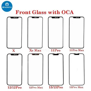 Screen Front Glass With OCA Film For IPhone X-17 Pro Max thumbnail-1