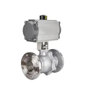 Ultra Low Price Pneumatic Flange Ball Valve Stainless Steel Ball Valve thumbnail-2
