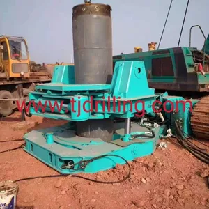 Casing Oscillator Foundation Drill Rig Type OD1200mm Connect on Bauer-bg28 Rotary Rig for Cased Bored Pile Foundation Work thumbnail-1