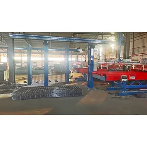Fully Automatic Welded Steel Wire Mesh Cutting and Weaving Machine, Specially Designed for Fence Panels thumbnail-5