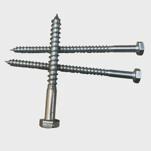 Large Size Hex Head Wood Screws DIN 571 Lag Bolts thumbnail-3