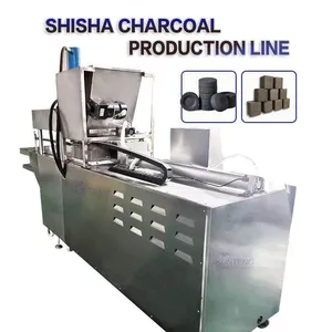 Full Automatic Smokeless Hookah Charcoal Production Line Arab Round Shisha Coal Line EPC thumbnail-1