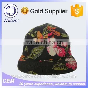 Wholesale Products Blank Corduroy 5 Panel Hat Bandana Snapback Hat thumbnail-1