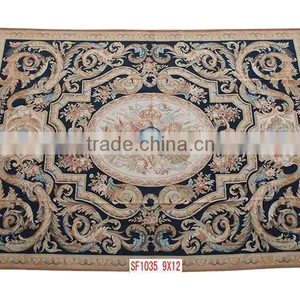 Handmade Superior New Zealand Wool Hand Woven Wool Felt Ball Rug thumbnail-1