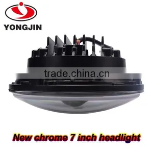 Harley Motorcycles Led Headlight 7 Inch Led Motorcycle Headlight 7 Harley thumbnail-4