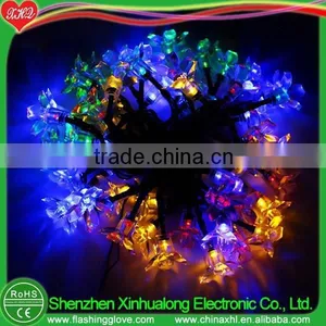 Solar Energy Garden LED Flower Strip Light thumbnail-1