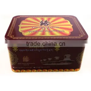 Rectangular Printed Metal Tin Can for Electronics thumbnail-1