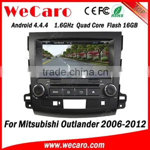 Wecaro WC-MO8063 Android 4.4.4 Car Dvd Player for Mitsubishi Outlander 2006 - 2012 3G Wifi Playstore thumbnail-6