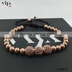 The Best Selling Chinese Knot Beads Jewelry With 4mm6mm8mm Sizes 316L Stainless Steel Bracelet thumbnail-4