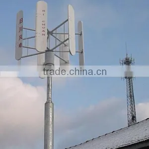 Energy Saving and Non Pollution 10KW VAWT Vertical Axis Wind Turbine thumbnail-3