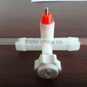 2013 Newest Three Way Ball Valve Chicken Nipple Drinker thumbnail-1