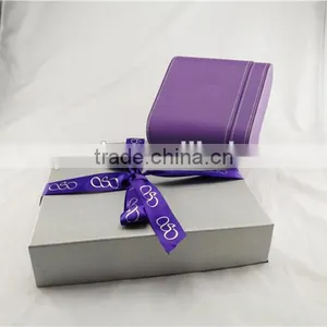 T1028E Custom Faux Leather Unique Drawer Jewelry Earring Box for Necklace thumbnail-1