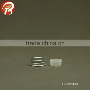 18/410 20/410 24/410 Aluminum Caps With Inner Plug for Liquid Bottle Spray Bottle Lotion Bottle thumbnail-2