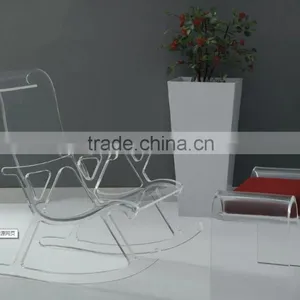 Transparent Acrylic Sun Lounger Chair or Indoor Leisure Chair thumbnail-1