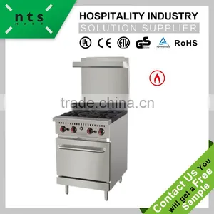 Stainless Steel Burner With Gas Oven(4 Burners) thumbnail-1