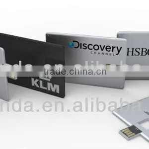 Super Thin Credit Card Shape Usb Memory Stick With Own Logo thumbnail-1