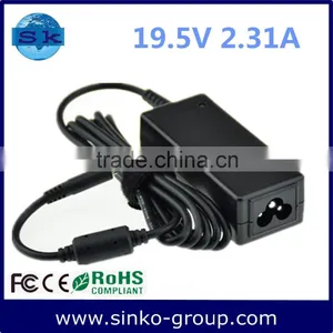 2015 Shenzhen High Copy Replacement 19.5V 2.31A ac Adapter Charger 4.5*3.0mm thumbnail-1